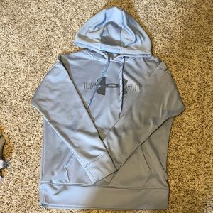never worn purple under armor hoodie.